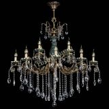 Люстра бронзовая Алфея Малахит №12 баден в Химках