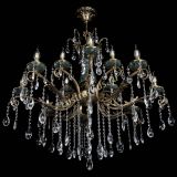 Люстра бронзовая Алфея Малахит №12 журавлик в Химках