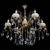 Люстра бронзовая Алфея Оникс №6/2 баден в Химках