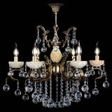 Люстра бронзовая Алфея Оникс №6/2 шар в Химках