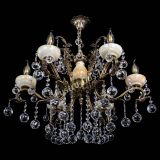 Люстра бронзовая Алфея Оникс №6/2 шар в Химках