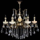 Люстра бронзовая Алфея Оникс №6/2 звездочка в Химках