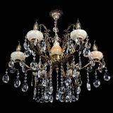 Люстра бронзовая Алфея Оникс №6/2 звездочка в Химках