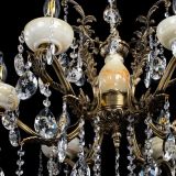 Люстра бронзовая Алфея Оникс №6/2 звездочка в Химках