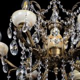 Люстра бронзовая Алфея Оникс №6 баден в Химках