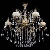 Люстра бронзовая Алфея Оникс №6 шар в Химках