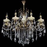 Люстра бронзовая Алфея Оникс №8 баден в Химках