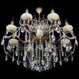 Люстра бронзовая Алфея Оникс №8 баден в Химках