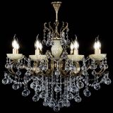 Люстра бронзовая Алфея Оникс №8 шары в Химках