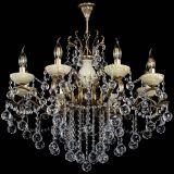 Люстра бронзовая Алфея Оникс №8 шары в Химках