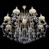 Люстра бронзовая Алфея Оникс №8 шары в Химках