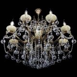 Люстра бронзовая Алфея Оникс №8 шары в Химках