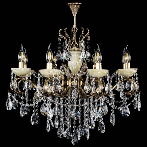 Люстра бронзовая Алфея Оникс №8 звездочка в Химках Люстра бронзовая Алфея Оникс №8 звездочка в Химках