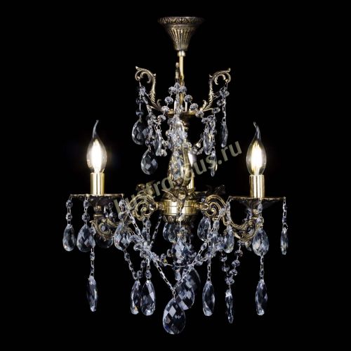 Люстра бронзовая Ариадна №3 Баден в Химках Гусь Хрустальный