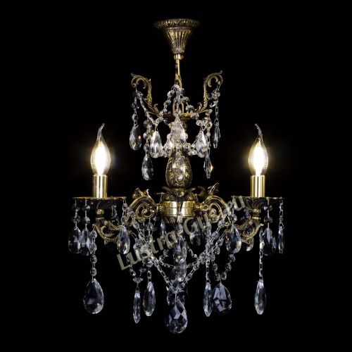 Люстра бронзовая Ариадна №3 Журавлик в Химках Гусь Хрустальный