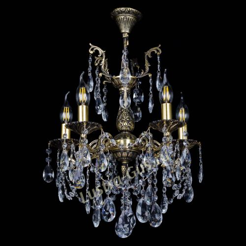 Бронзовая люстра Ариадна №5 Журавлик в Химках Гусь Хрустальный