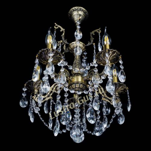 Бронзовая люстра Ариадна №5 Журавлик в Химках Гусь Хрустальный