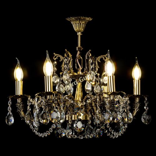 Люстра бронзовая Артемида №2 в Химках Гусь Хрустальный