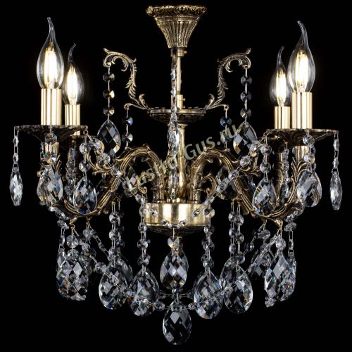 Люстра бронзовая Артемида №4 баден в Химках Гусь Хрустальный