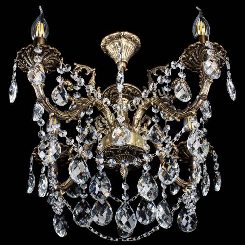 Люстра бронзовая Артемида №4 баден в Химках Гусь Хрустальный