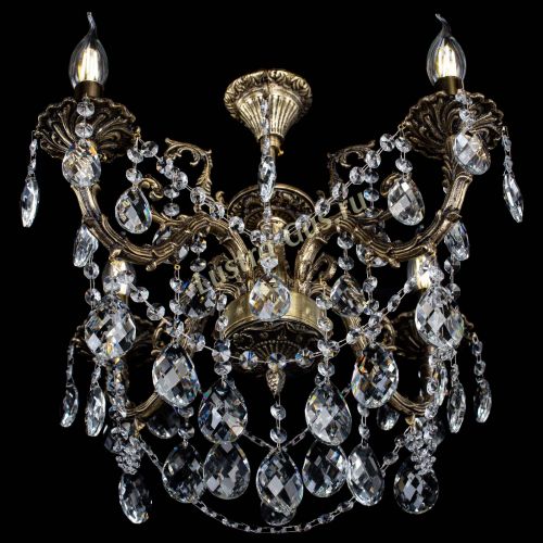 Люстра бронзовая Артемида №4 баден в Химках Гусь Хрустальный