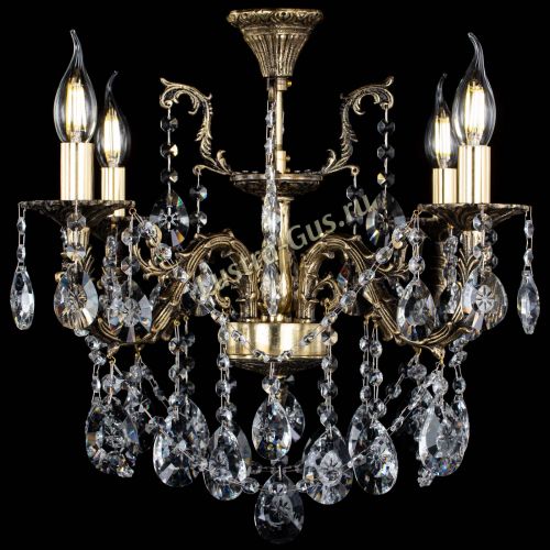 Люстра бронзовая Артемида №4 звезда в Химках Гусь Хрустальный