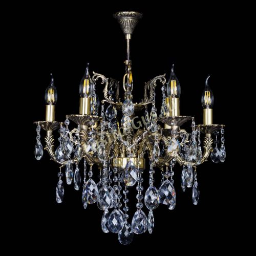 Бронзовая люстра Артемида №6 баден в Химках Гусь Хрустальный