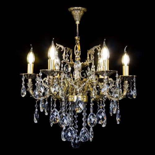 Бронзовая люстра Артемида №6 баден в Химках Гусь Хрустальный