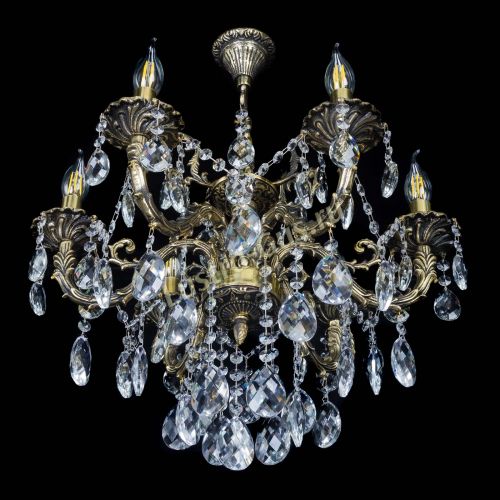 Бронзовая люстра Артемида №6 баден в Химках Гусь Хрустальный