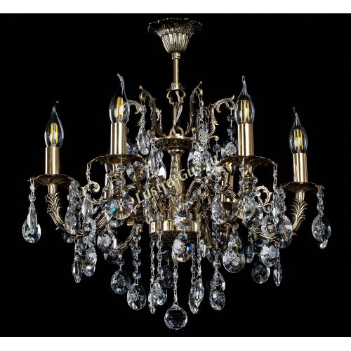 Бронзовая люстра Артемида в Химках Гусь Хрустальный