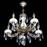 Люстра бронзовая Атланта из мрамора №5/1 Лучик в Химках