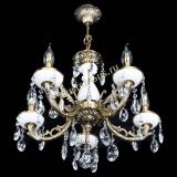 Люстра бронзовая Атланта из мрамора №5/1 Журавлик в Химках Люстра бронзовая Атланта из мрамора №5/1 Журавлик в Химках