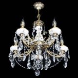 Люстра бронзовая Атланта из мрамора Баден №5/3 в Химках