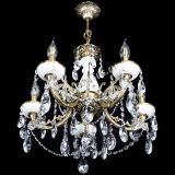 Люстра бронзовая Атланта из мрамора №5/3 Лучик в Химках