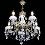 Люстра бронзовая Атланта из мрамора №5/3 Лучик в Химках