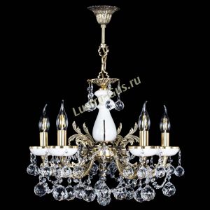 Люстра бронзовая Атланта из мрамора №5/3 Шар в Химках отзыв и фото покупателя