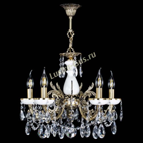 Люстра бронзовая Атланта из мрамора №5/3 Журавлик в Химках Гусь Хрустальный