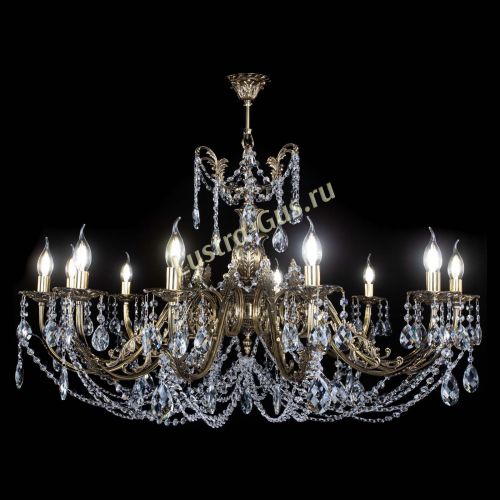 Люстра бронзовая Делия №12 баден в Химках Гусь Хрустальный