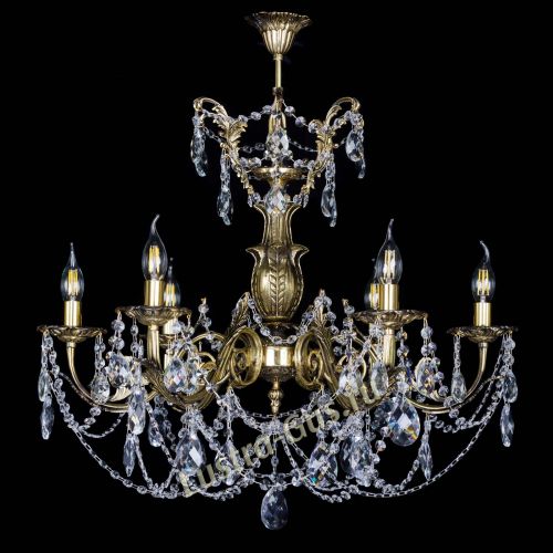 Люстра бронзовая Делия №6 баден в Химках Гусь Хрустальный