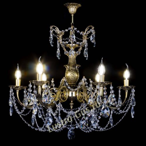 Люстра бронзовая Делия №6 баден в Химках Гусь Хрустальный
