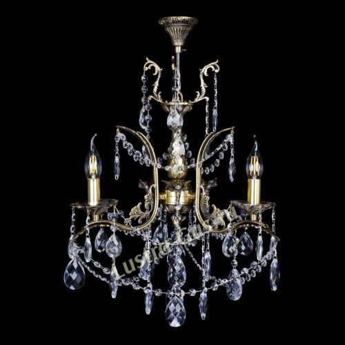 Бронзовая люстра Гелла №3 баден в Химках Гусь Хрустальный