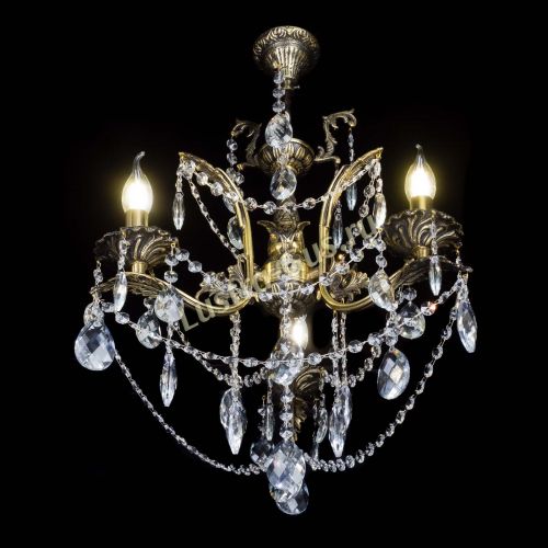 Бронзовая люстра Гелла №3 баден в Химках Гусь Хрустальный