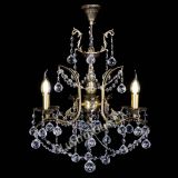 Бронзовая люстра Гелла №3 шар в Химках Бронзовая люстра Гелла №3 шар в Химках