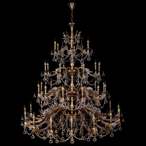 Люстра Винтаж №1 - 1,6 м, под бронзу в Химках Гусь Хрустальный