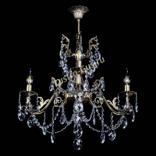 Люстра бронзовая Кассандра №3 баден в Химках Гусь Хрустальный