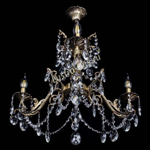 Люстра бронзовая Кассандра №3 баден в Химках Гусь Хрустальный