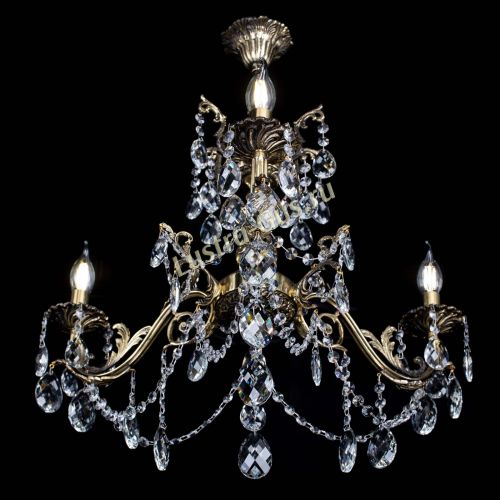 Люстра бронзовая Кассандра №3 баден в Химках Гусь Хрустальный