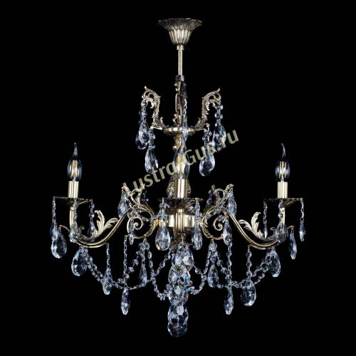 Люстра бронзовая Кассандра №3 журавлик в Химках Гусь Хрустальный