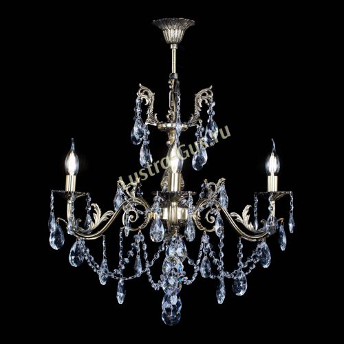 Люстра бронзовая Кассандра №3 журавлик в Химках Гусь Хрустальный