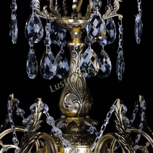 Бронзовая люстра Кассандра №5 баден в Химках Гусь Хрустальный